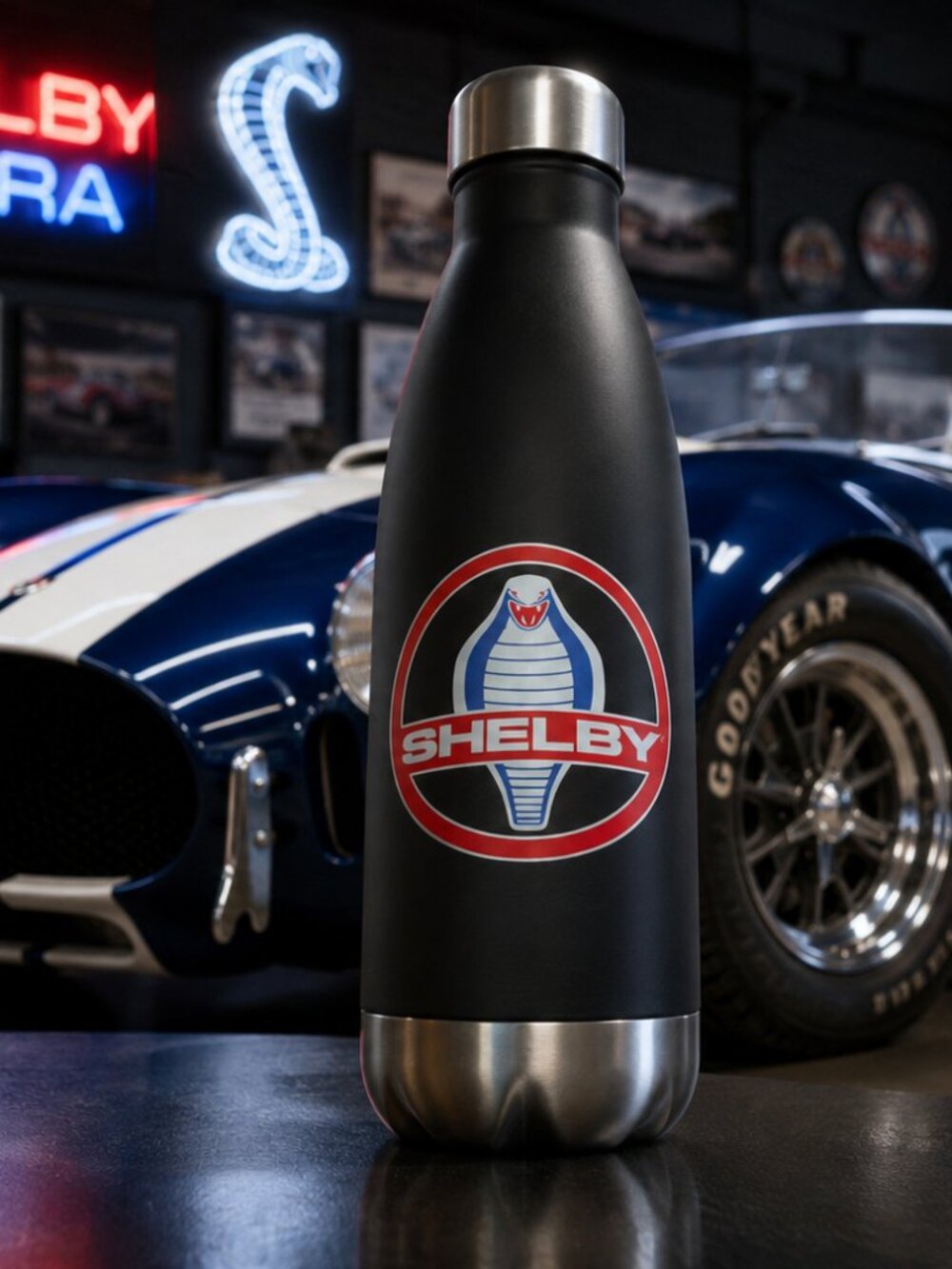 Shelby 17 oz Stainless Steel h2go Force Insulated Water Bottle Black w/ Box - Picture 2 of 2